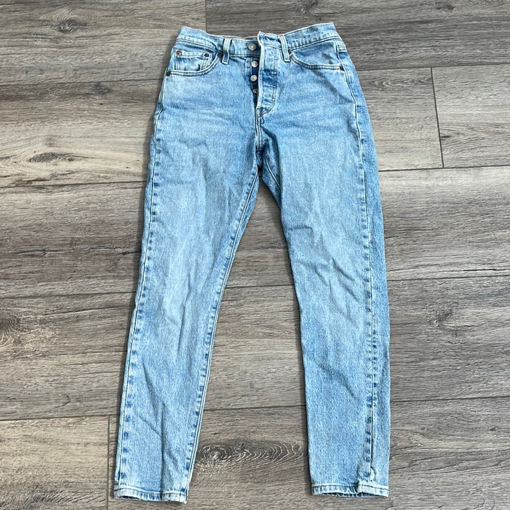 Levi 501s skinny jeans